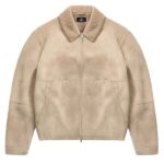 Represent Shearling Jack Beige