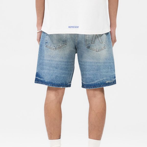 Represent R10T Tailored Korte Broek Blauw