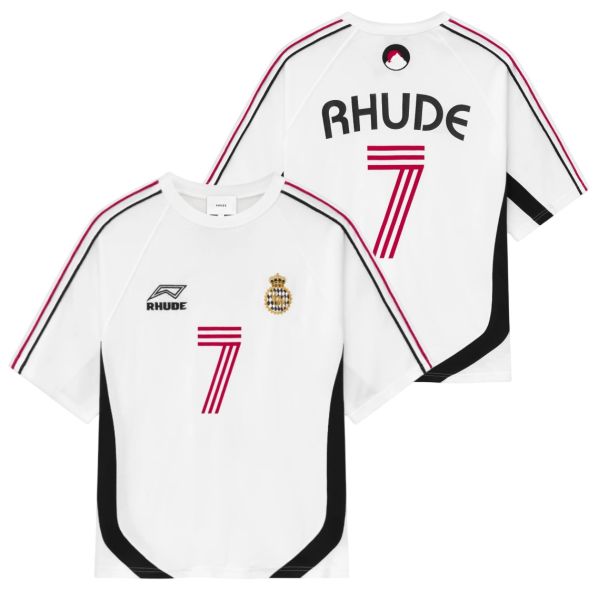 Rhude Lundun Soccer Jersey Wit