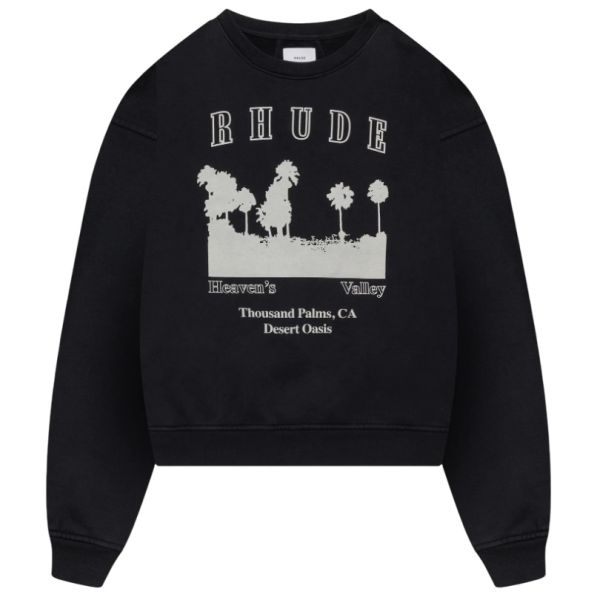 Rhude Thousand Palms Sweater Zwart