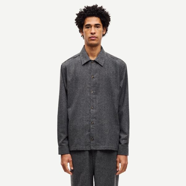 Samsøe Samsøe Sacastor Overshirt Grijs