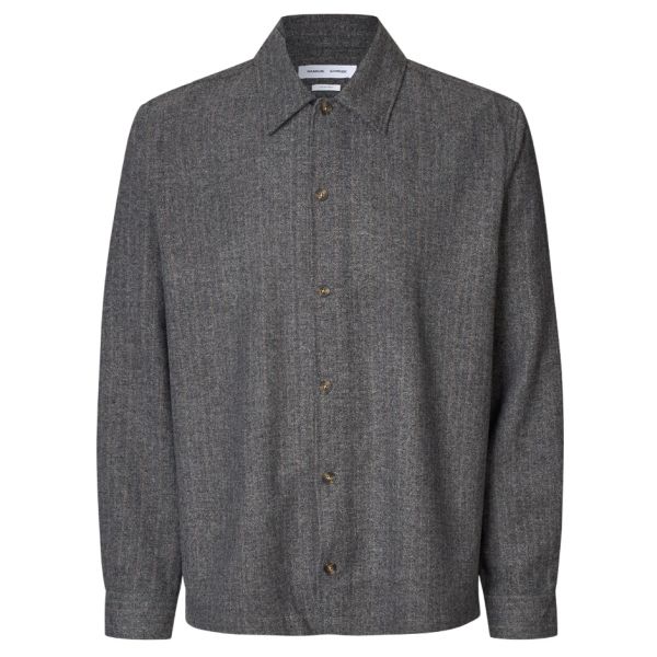 Samsøe Samsøe Sacastor Overshirt Grijs