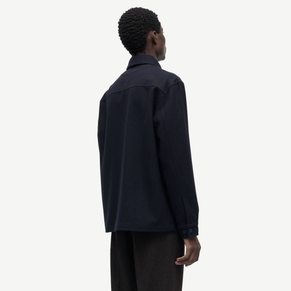 Samsøe Samsøe Sacastor Overshirt Navy