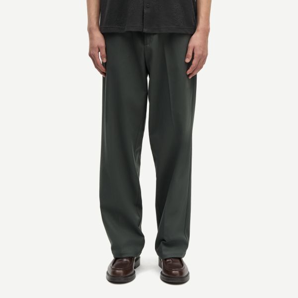 Samsøe Samsøe Sanoah Broek Donker Groen