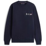 Tommy Hilfiger Small Crest Outline Sweater Navy