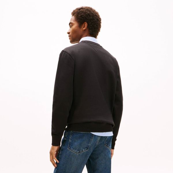 Tommy Hilfiger Small Crest Outline Sweater Zwart