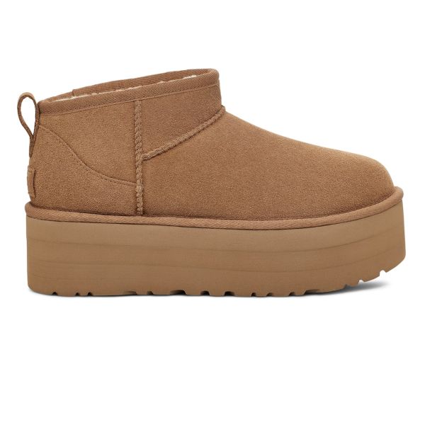 UGG Classic Ultra Mini Platform Laars Bruin