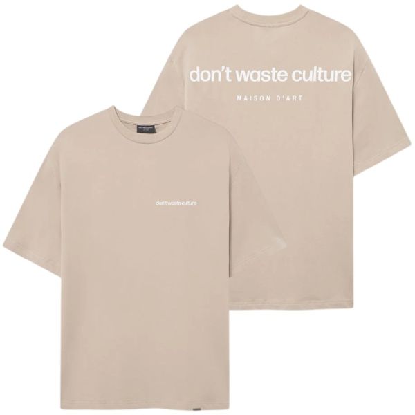 Don't Waste Culture Cleo T-shirt Beige
