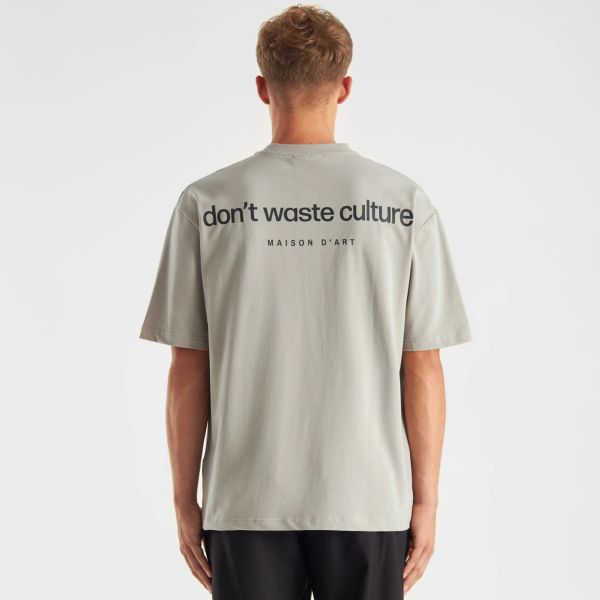 Don't Waste Culture Cleo T-shirt Grijs