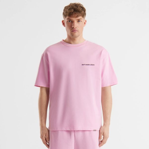 Don't Waste Culture Cleo T-shirt Roze