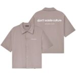 Don't Waste Culture Valoria Overhemd Grijs