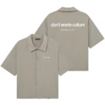 Don't Waste Culture Valoria Overhemd Licht groen