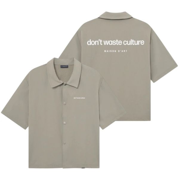 Don't Waste Culture Valoria Overhemd Licht groen