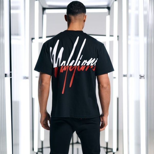 MM1-BF25-03_919_Malelions_Men_Oversized_Split_T-Shirt_Black_Red_Back2w22w
