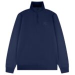 AB Lifestyle Diamond Half-Zip Sweater Donker Blauw