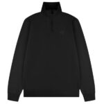 AB Lifestyle Diamond Half-Zip Sweater Zwart