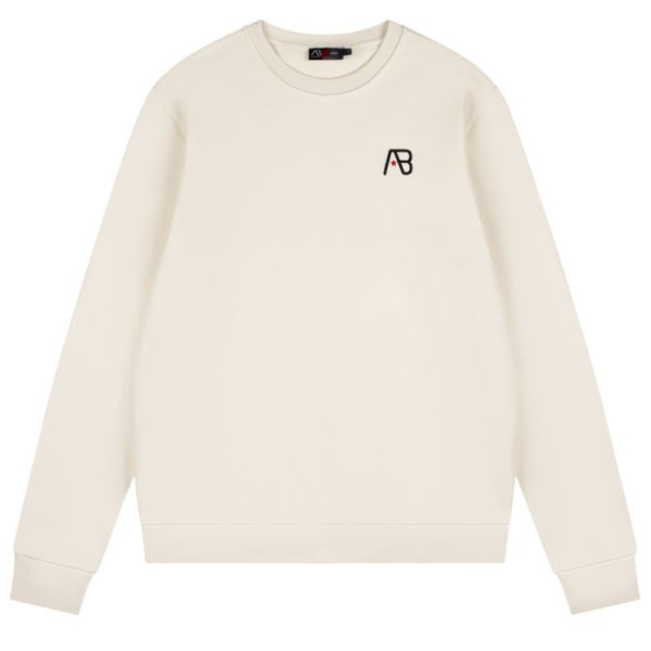 AB Lifestyle Diamond Sweater Off White