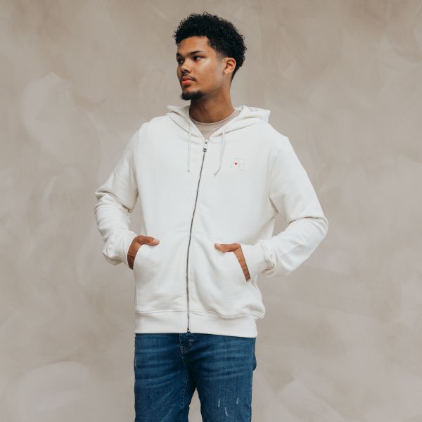 AB Lifestyle Diamond Vest Off White