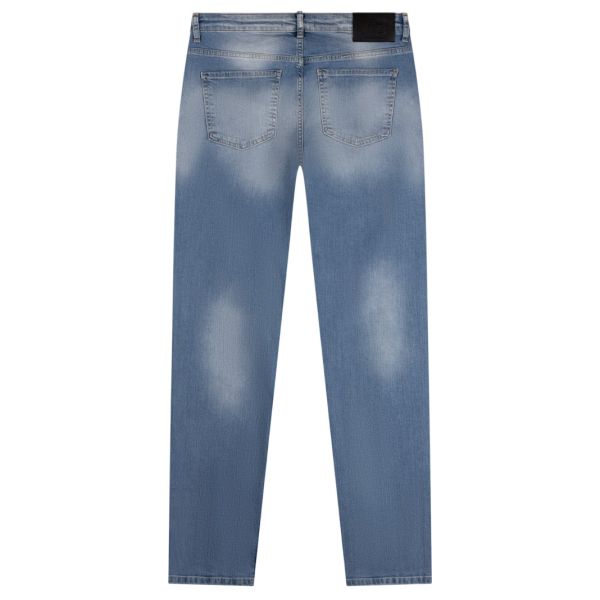 AB Lifestyle Monaco Regular Plain Jeans Blauw