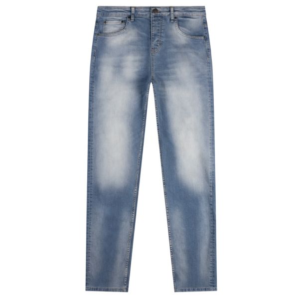 AB Lifestyle Monaco Regular Plain Jeans Blauw