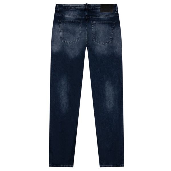 AB Lifestyle Monaco Regular Plain Jeans Donker Blauw