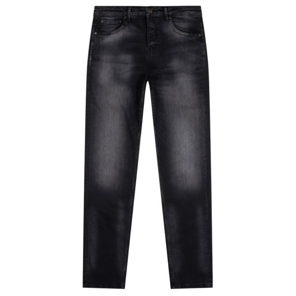 AB Lifestyle Monaco Regular Plain Jeans Zwart