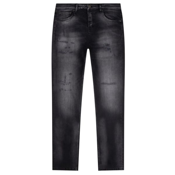 AB Lifestyle Reno Regular Destroyed Jeans Zwart