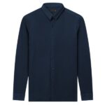 AB Lifestyle Slim Fit Overhemd Donker Blauw