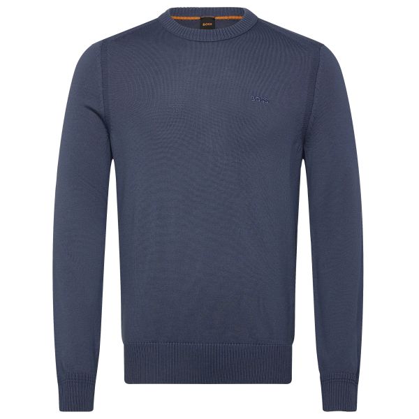 Boss Avac Pullover Sweater Donker Blauw