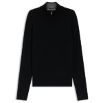 Boss Hemarlo Zip Sweater Zwart
