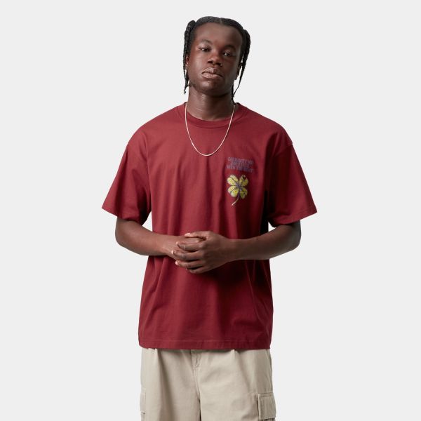 Carhartt WIP Clover T-shirt Rood