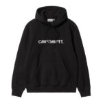 Carhartt WIP Logo Hoodie Zwart