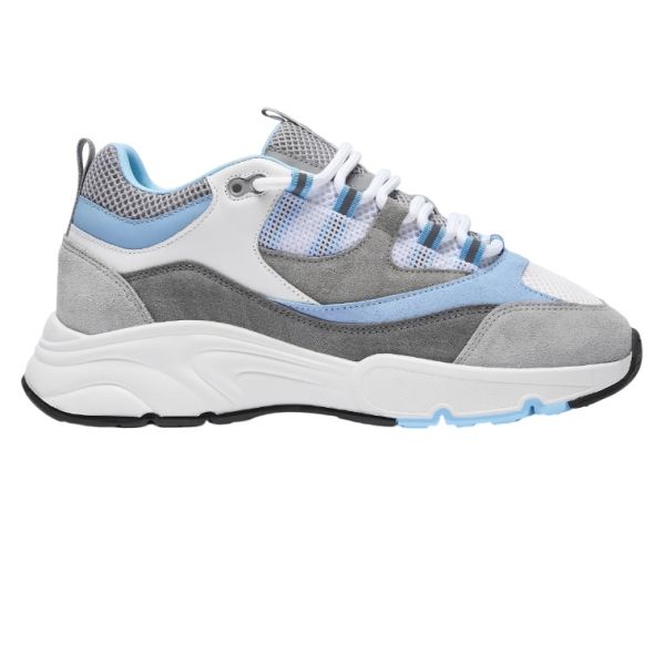 Cleens Aero Runner Sneaker Blauw/Grijs
