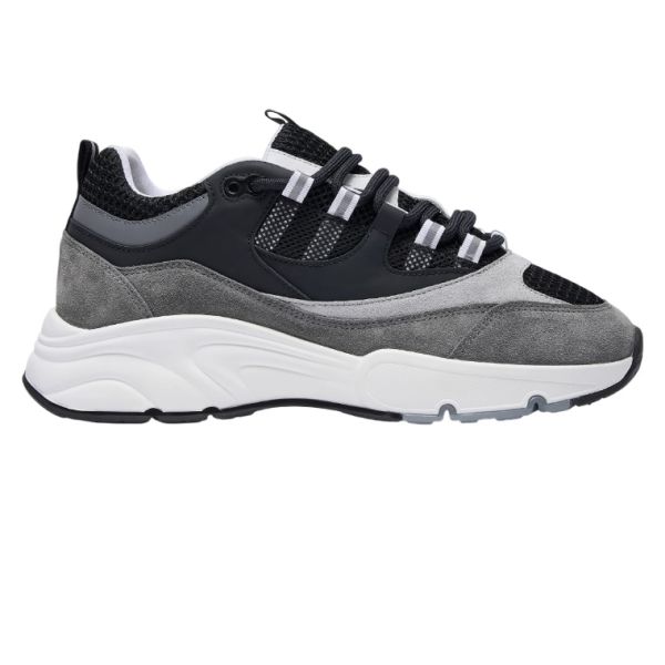 Cleens Aero Runner Sneaker Grijs/Zwart