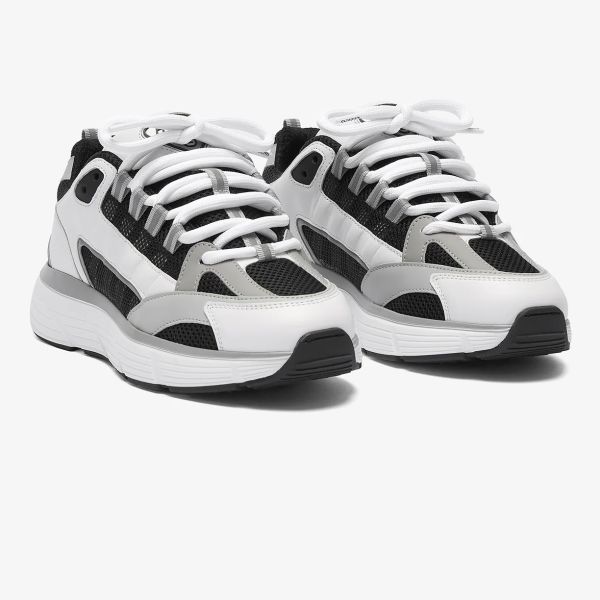 Cleens Hyper Runner Sneaker Wit/Zwart
