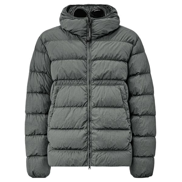 CP Company Chrome-R Goggle Down Puffer Antraciet