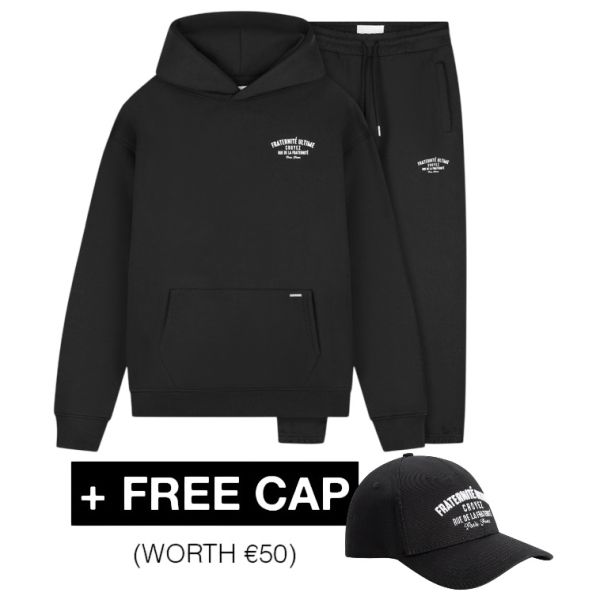 Croyez Fraternité Trainingspak Zwart