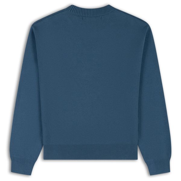 Daily Paper Dias Knit Sweater Donker Blauw