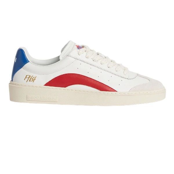 Dsquared2 Rider Sneaker Wit/Rood/Blauw