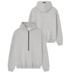 Fear Of God Athletic Half Zip Hoodie Grijs