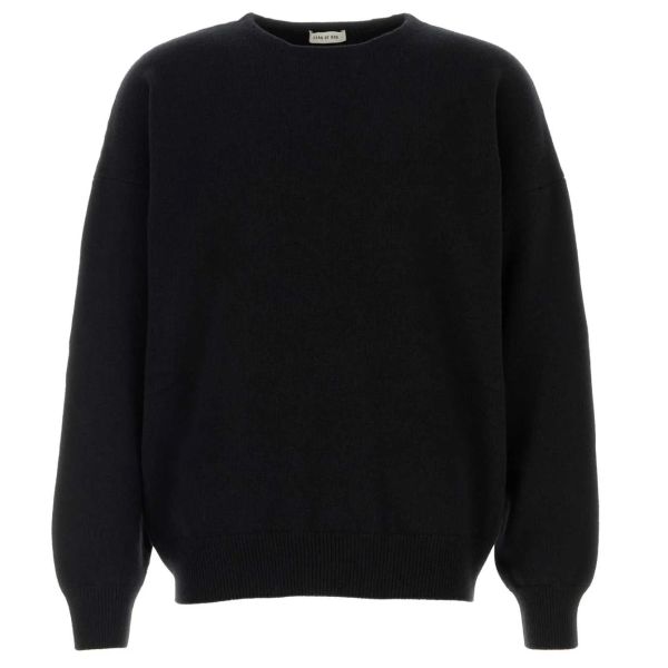 Fear Of God Fine Knit Sweater Zwart