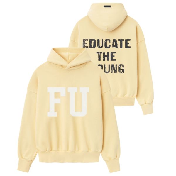 Fear Of God FU Hoodie Geel