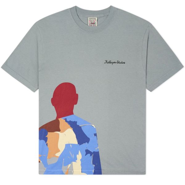 KidSuper Studios Man Figure T-shirt Grijs