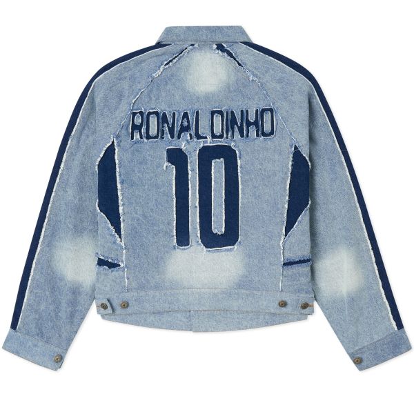 KidSuper Studios X Ronaldinho Spijkerjas Blauw