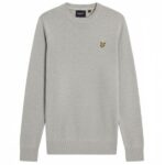 Lyle & Scott Lambswool Blend Sweater Grijs