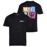 Lyle & Scott Paper Letters Graphic T-shirt Zwart