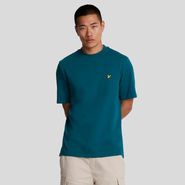 Lyle & Scott Plain T-shirt Donker Blauw