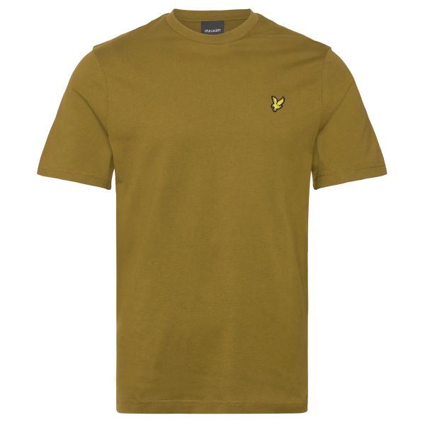 Lyle & Scott Plain T-shirt Donker Groen
