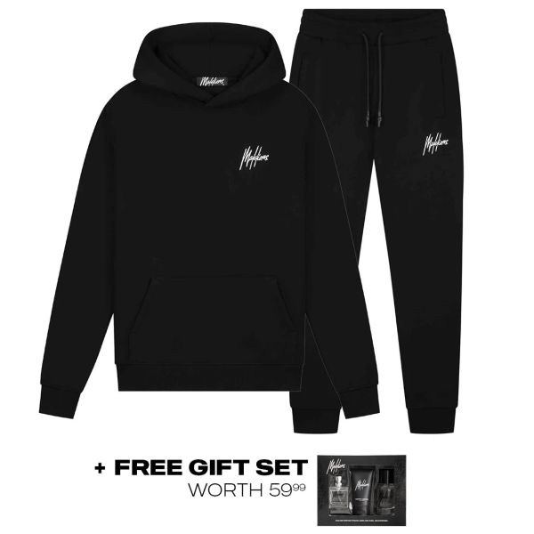 Malelions Signature Trainingspak Zwart