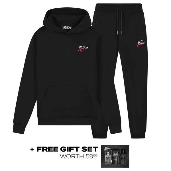 Malelions Split Trainingspak Zwart